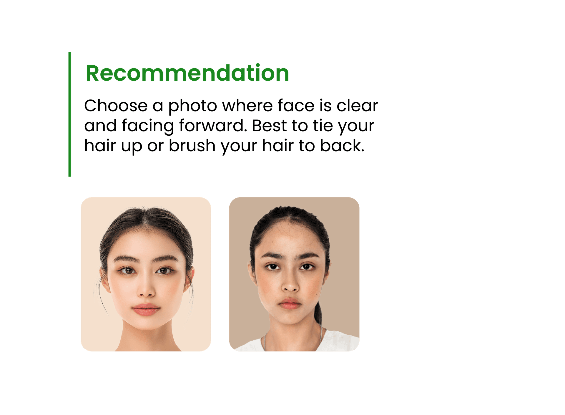 Example skin analysis scores and concern breakdown